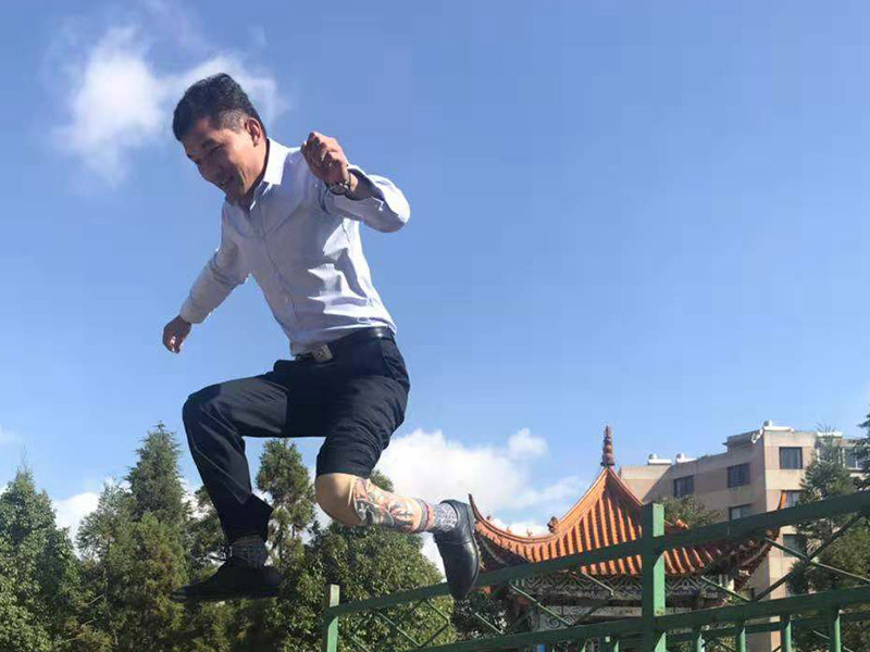 小腿假肢案例